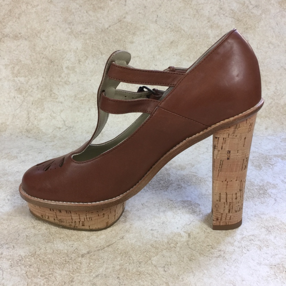 Opening Ceremony Vero Cuoio Real Leather High Heel - Picture 4 of 8